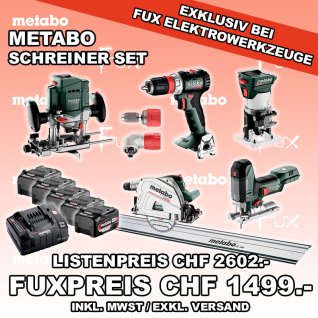 Metabo Schreiner Set